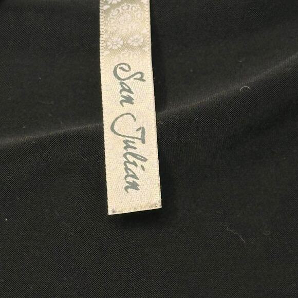 San Julian Size Large Women’s Vintage Romper Such A Soft Silky Material - Picture 4 of 5